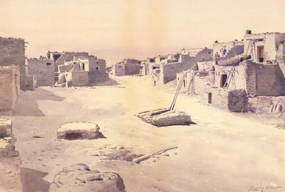 Rue dans le Pueblo d