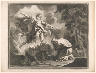 Moïse et le buisson ardent - De Vernesson (II)