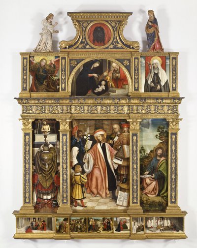 Polyptyque de Sant Ivo, c.1520 - Defendente Ferrari