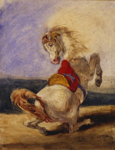 Cheval cabré - Delacroix