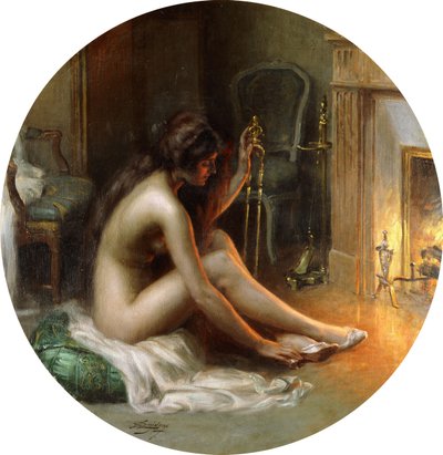 Près du feu - Delphin Enjolras