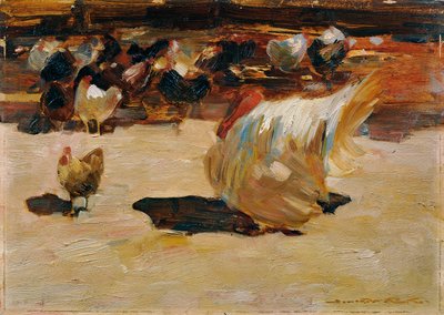 Cour de poules - Demeter Koko