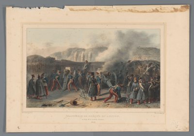 Bombardement de la Citadelle, 1832 - Denis Auguste Marie Raffet