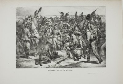 Marche du désert - Denis-Auguste-Marie Raffet