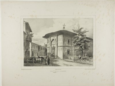 Église grecque, Bucarest, Valachie, 15 juillet 1837 - Denis Auguste Marie Raffet