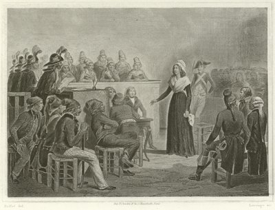 Marie-Antoinette au Tribunal révolutionnaire - Denis Auguste Marie Raffet