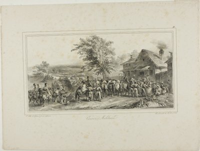 Convoi militaire - Denis Auguste Marie Raffet