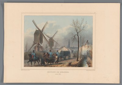 Moulins de Berchem (Dessins faits d
