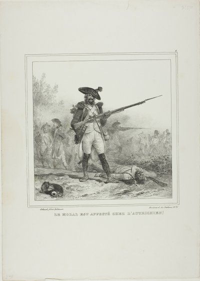 Le moral est affecté par les Autrichiens ! - Denis Auguste Marie Raffet