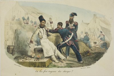 On lui fait toujours des charges!! - Denis Auguste Marie Raffet