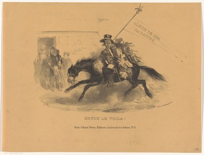 Postillon à cheval - Denis Auguste Marie Raffet
