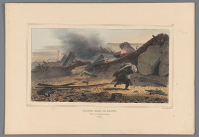 Ruines, 1832 - Denis Auguste Marie Raffet