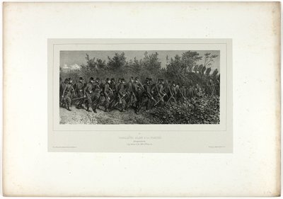 Sapeurs allant aux tranchées, de Souvenirs d’Italie : Expédition de Rome - Denis Auguste Marie Raffet