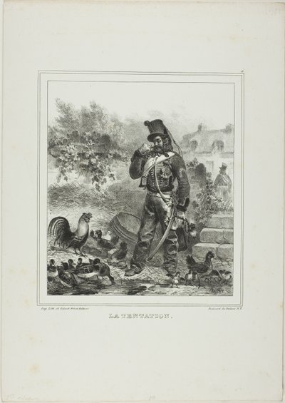 Tentation - Denis Auguste Marie Raffet