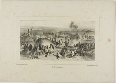 Le camp - Denis Auguste Marie Raffet