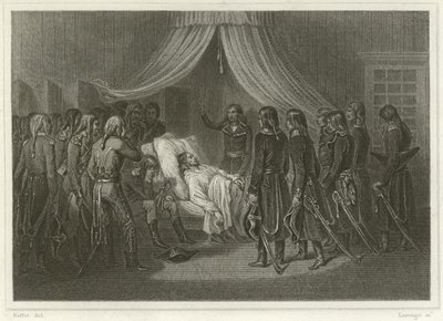 La mort du général Hoche - Denis Auguste Marie Raffet