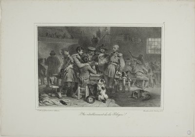 À la restauration de la Pologne ! - Denis Auguste Marie Raffet