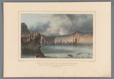 Pont ruiné (Dessins faits d