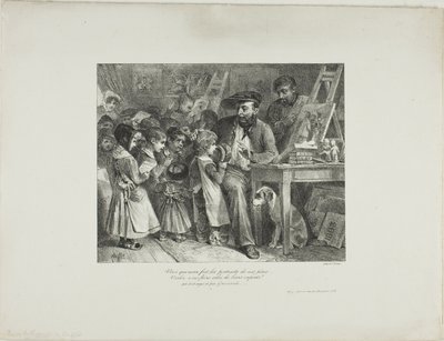 Vous qui avez fait le portrait de nos pères, feriez-vous celui de leurs enfants  - Denis Auguste Marie Raffet