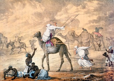 Un vent de sable dans le désert, 1821 - Denis Dighton