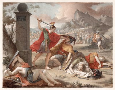 Denis-Sébastien Leroy - Le Combat des Horaces et des Curiaces - 1798 - Denis Sebastien Leroy