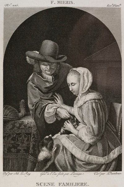 Denis-Sébastien Leroy, Lerouge et Dambrun - Scène familière, d