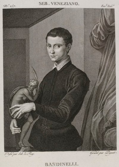 Denis-Sébastien Leroy et Pigeot - Bandinelli, anciennement attribué à Sebastiano del Piombo, désormais attribué à Bronzino - 1802-1815 - Denis Sebastien Leroy