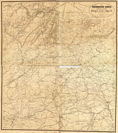 Nord-ouest de la Géorgie (avec des parties des États voisins du Tennessee et de l