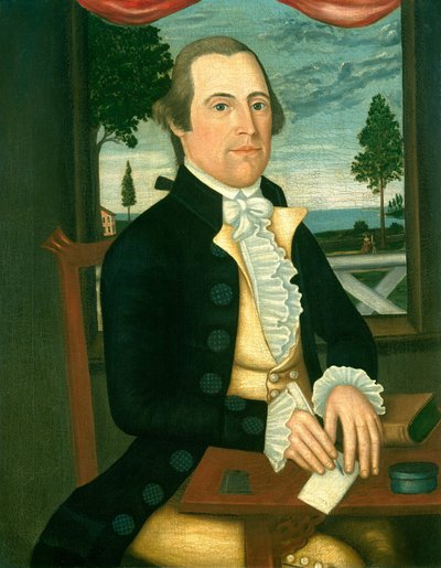 Capitaine Elisha Denison, vers 1790 - Denison Limner