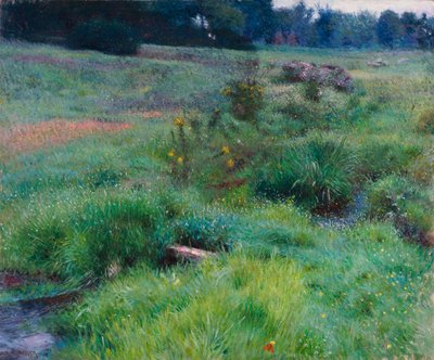 The Brook at Medfield - Dennis Miller Bunker