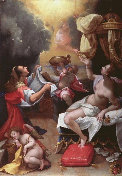 Danaé - Denys Calvaert or Calvart