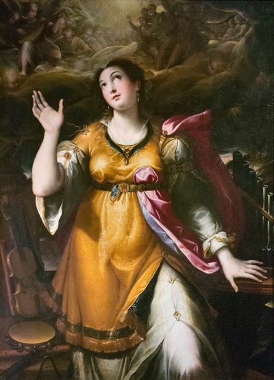 Sainte Cécile - Denys Calvaert or Calvart