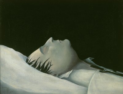 Napoléon sur son lit de mort à Sainte-Hélène, 1821 - Denzil O. Ibbetson