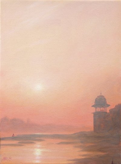 Soirée sur la Yamuna - Derek Hare