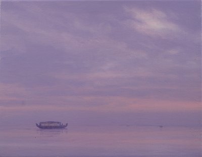 Bateau de Pêche sur le Lac Vembanad, Kerala - Derek Hare