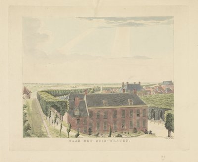 Vue sur le rempart sud-ouest de Nimègue - Derk Anthony van de Wart