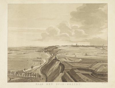 Vue sur le paysage au sud-est de Nimègue - Derk Anthony van de Wart