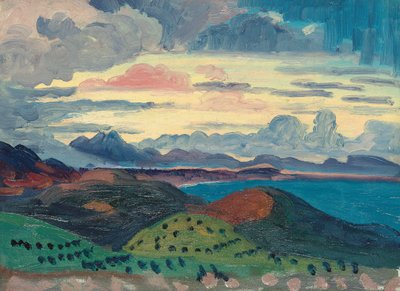 Coucher de soleil sur la côte dalmate - Derwent Lees