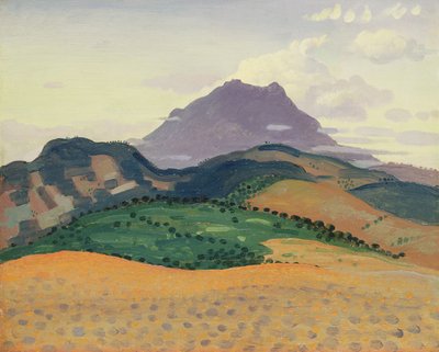 Tour Madeloc dans les Pyrénées, vers 1913 - Derwent Lees