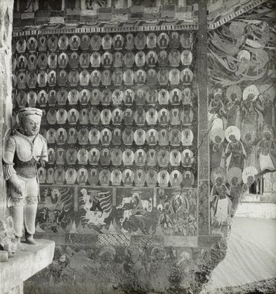 Grotte 257, section avant du mur nord, grottes de Dunhuang, Chine - Desmond Parsons