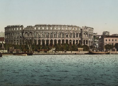 Arena del Mare, Pola, vers 1900 (impression photomécanique) - Detroit Publishing Co.