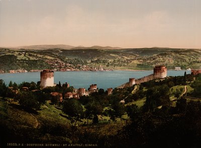 Bosphore, Rumeli et Anadali-Hissar, vers 1890-1900 (photochromie) - Detroit Publishing Co.