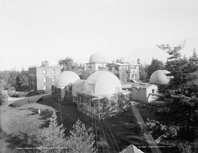 Observatoire, Harvard College, vers 1900 - Detroit Publishing Co.