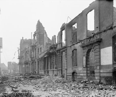 Ruines à la périphérie de Chinatown, San Francisco - Detroit Publishing Co.