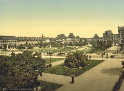 Le Louvre, Paris, vers 1890-1900 - Detroit Publishing Co.