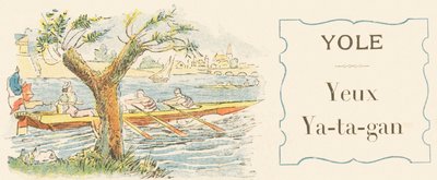 Y : Yole, yeux, yatagan - Devambez Devambez