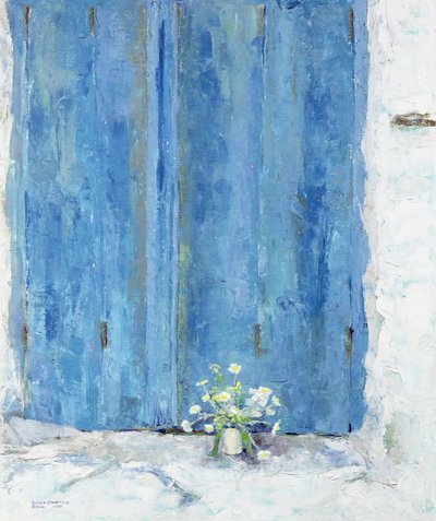 Volet bleu, 1990 - Diana Schofield