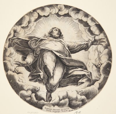 Ascension du Christ - Diana Scultori
