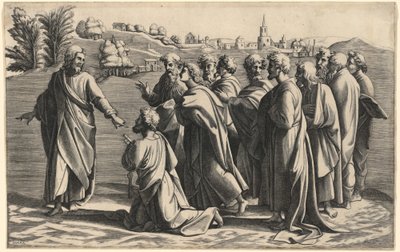 Le Christ faisant de Saint Pierre le chef de l