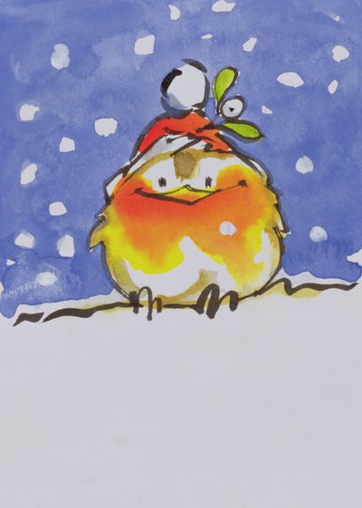 Rouge-gorge de Noël - Diane Matthes